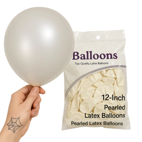 Globo de latex 12" x25 Perlados