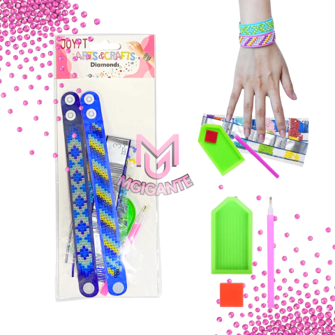 Kit De Pulsera Pintura Diamond Painting 21x3cm - comprar online