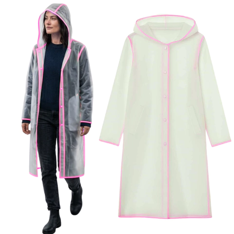 Pilotos Impermeables Diseño Simple Para Lluvia 585 - M-GIGANTE