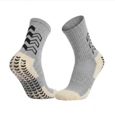 Par de Medias Antideslizantes Best Sox Futbol Deportivas Hombre / M2