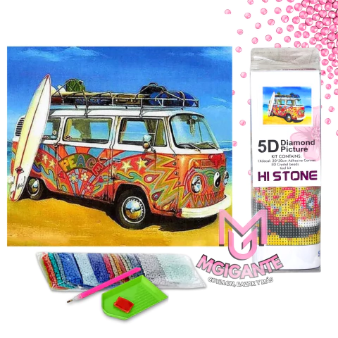 (TODO PROMO 3X2) 20x30cm Kit De Pintura Con Diamantes Diamond Painting - M-GIGANTE