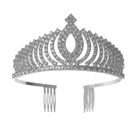 Tiaras Coronas Plateadas y Doradas - comprar online