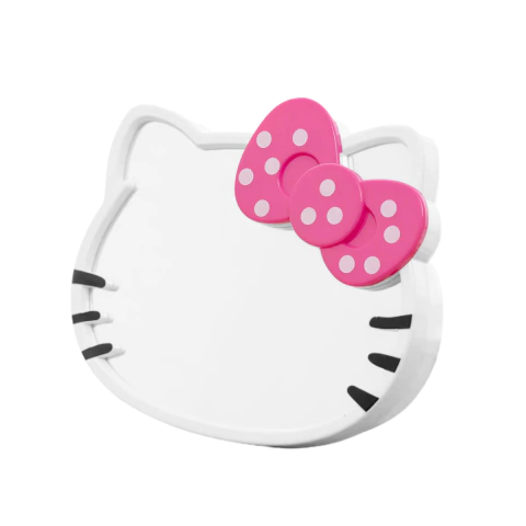 Espejo Tocador Porta Brochas Maquillaje Hello Kitty 18*16cm en internet