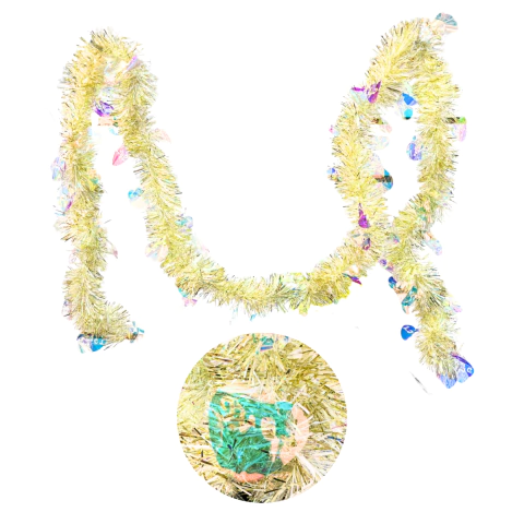 Guirnalda Boa 2mts Adorno Navidad Tornasol Love 10454