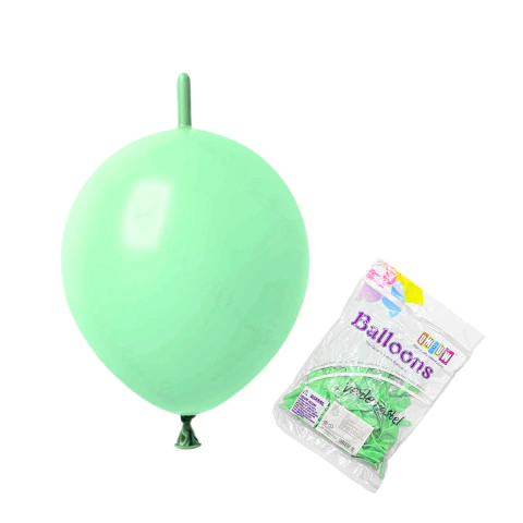 Globo Con Pico 10 Pulgadas x50u P/ Amarrar Decoración Globologia - tienda online
