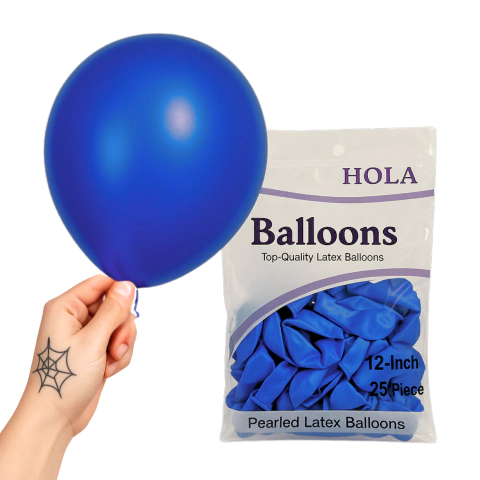 Imagen de Globo de latex 12" x25 Perlados