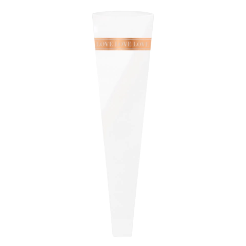 X30u Papel Coreano Cono 12.5x4x45cm Traslucido P/ Flores 3204 - tienda online