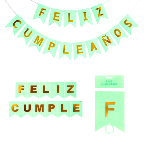 Banderines Feliz Cumpleaños en internet