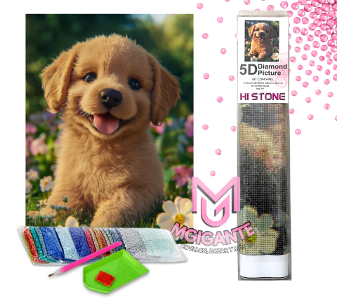 Imagen de Kit 40x50 5d Pintura Con Diamantes Diamond Painting