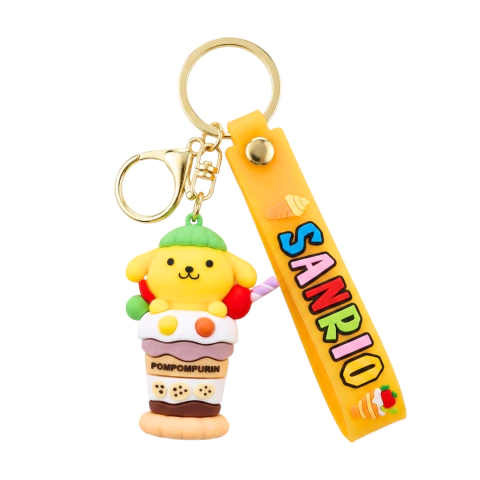 Llaveros Heladitos Souvenirs Sanrio Kuromi Keropi Cinnamonroll - M-GIGANTE