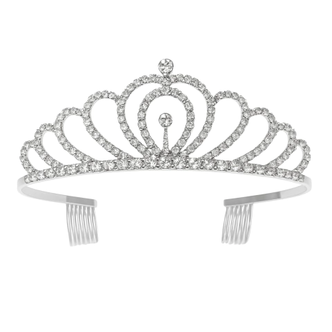 Imagen de Tiaras Coronas Plateadas y Doradas