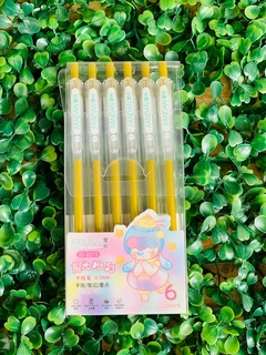 Set X 6 Bolígrafo Lapicera 0.8mm NO:2215 - comprar online