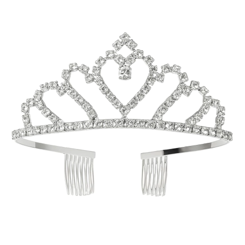 Tiaras Coronas Plateadas y Doradas - tienda online