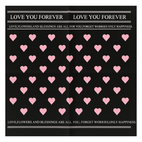 Imagen de x20u Papel Coreano Papel Bopp Love You Cod 3232