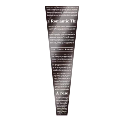 x20u Papel Coreano 12.5x4x45cm Cono Periódico Vintage 3434 - comprar online