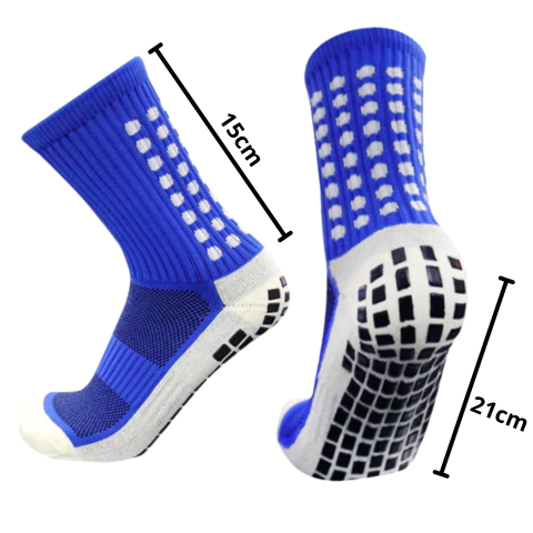 Par de Medias Antideslizantes Best Sox Futbol Deportivas Hombre - M-GIGANTE