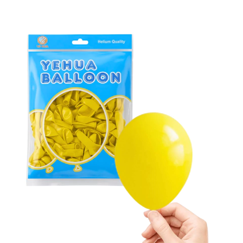 Globos Látex Opacos 5 Pulgadas X100 Unidades - M-GIGANTE