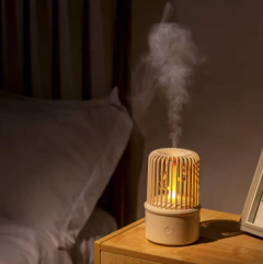Difusor De Aromas Jaula Con Música De Pajaritos Luz La-0635 - comprar online