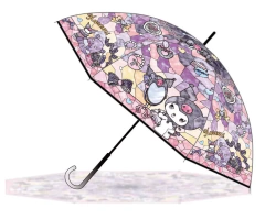 Imagen de Paraguas Largos Diseños Sanrio: Kuromi Melody Cinnamoroll Pochacco H019