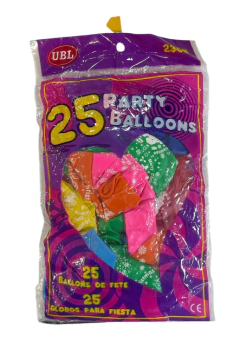 Globos De Navideñas 12 Pulgada X 25u - comprar online