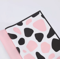 Papel Coreano Bopp Manchas Vaca P/ Reglo Y Flores X20u 3153 - comprar online