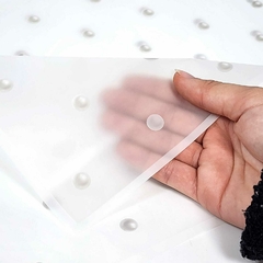 Papel Coreano con Perlas, translucido - M-GIGANTE