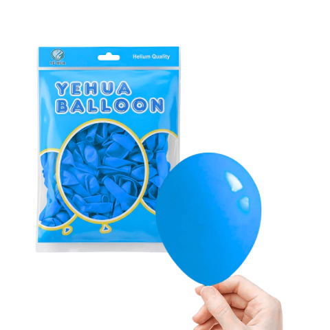 Globos Látex Opacos 5 Pulgadas X100 Unidades