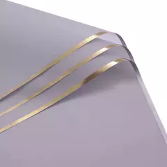 Papel Coreano Bopp Flores Diseño Borde Dorado X20un 3004 - comprar online