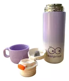 Termo De Acero Con Taza Suprise 450ml Kh-987 - comprar online