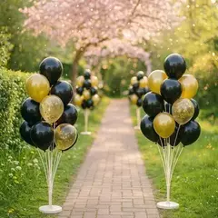 Base Adhesiva Soporte P/ Globos 19 Varillas 160cm Deco Ba113 en internet
