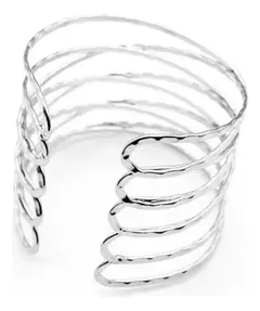 Imagen de Brazalete Pulsera De Mujer Plateado O Dorado Brazo Pulb471