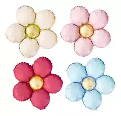 X4u Globos Margaritas Flores Primavera Deco Fiesta 35cm - M-GIGANTE