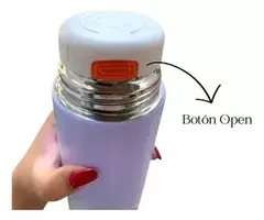 Termo De Acero Con Taza Suprise 450ml Kh-987 - M-GIGANTE