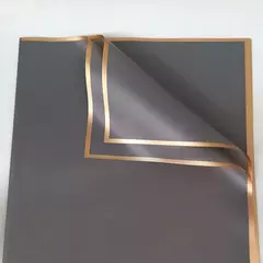 Papel Coreano Bopp Flores Diseño Borde Dorado X20un 3004 en internet