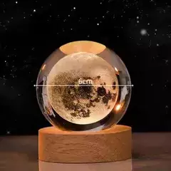 Esfera Cristal 3D con Luz USB 6cm - M-GIGANTE
