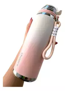 Imagen de Termo Diseño Degrade 800ml Con Taza Y Limpiador Kh-979