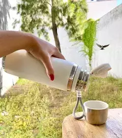Termo Diseño Degrade 800ml Con Taza Y Limpiador Kh-979 - M-GIGANTE