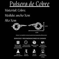 Brazalete Pulsera De Mujer Plateada Y Negro Fashion 120 - M-GIGANTE