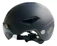 Casco Para Bicicleta/monopatín Regulable C/ Visor X U HT-51M