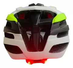 Casco Para Bicicleta/monopatín C/visor Y Luz Trasera Usb X U 04GL1 en internet