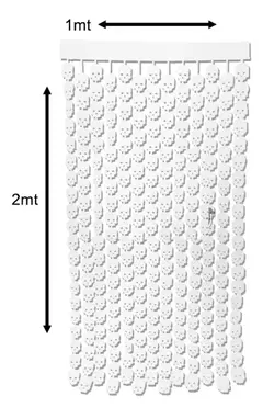 Imagen de Cortina Tira Lluvia Halloween Cotillon 2x1mts Vario Diseño