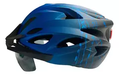 Casco Bicicleta/monopatin C/ Luz Trasera Y C/ Visor X U HT-13FL - comprar online