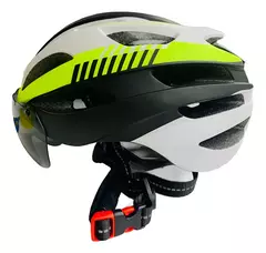 Casco Para Bicicleta/monopatín C/visor Y Luz Trasera Usb X U 04GL1 - comprar online