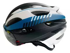 Imagen de Casco Para Bicicleta/monopatín C/visor Y Luz Trasera Usb X U 04GL1