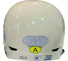 Casco Con Visor David Para Motocicleta/monopatin Cod 754