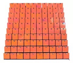 Lentejuela Shimmer Wall Cuadrada Fluor x 1/2kg - tienda online