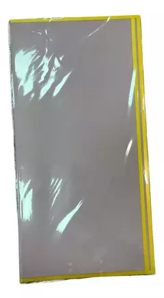 Imagen de Papel Coreano Papel Bopp Con Borde Dorado de Un Solo Lado Pack x20und #3142