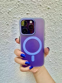 Funda Celular Ip15 Pro Rígida Protectora Colores Degrade - tienda online