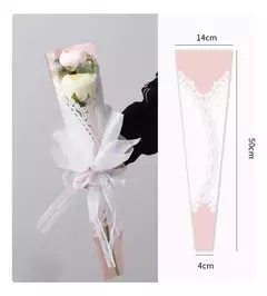 X50u Papel Coreano Bopp 50cm P/ Flores Ramos Cod. 3169 en internet