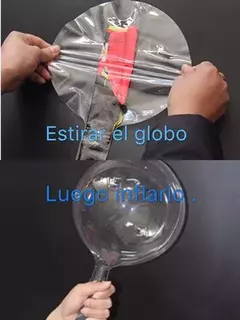 Globo Burbuja Transparente 40cm x10u - M-GIGANTE